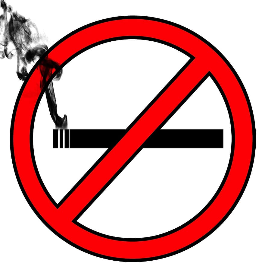 interdiction de fumer, bouclier, cigarette, prohibitif, fumée, interdire, non-fumeur, Remarque, zone de fumée, symbole, Interdiction de fumer