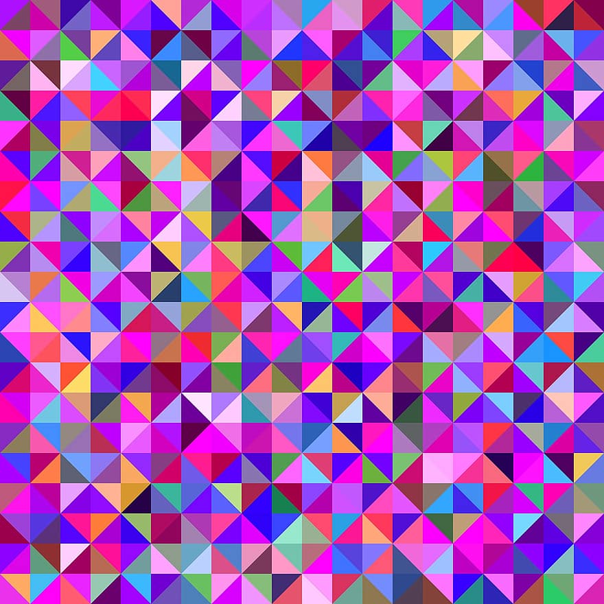 Fußboden, bunt, Buntes Dreieck, Dreieck-Hintergrund, Hintergrund, Farbe, Ton, buntes Muster, geometrisch, Gitter, Wiederholung