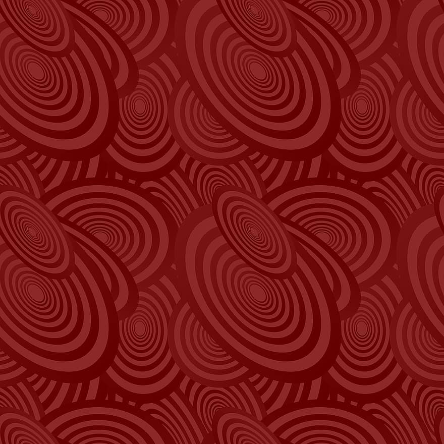 merah tua, elips, pola, mulus, wallpaper, Latar Belakang, pola mulus, Desain, tekstur, latar belakang, dekorasi