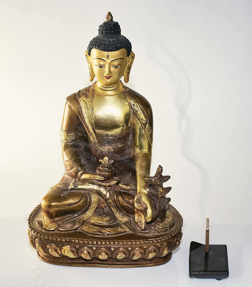 buddha, Budas statuja, zelta budas statuja, budisms, reliģiju, meditācija, statuja, kultūras, garīgums, skulptūra, Dievs