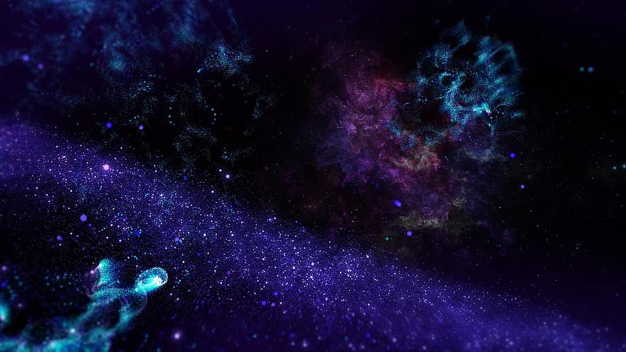 Cosmos, Universe, Star, Nebula, Galaxy, Space, Congestion, Astronomy, Abstract, Easy, Background