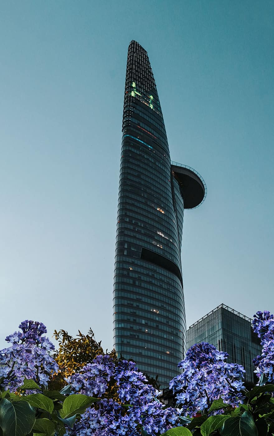 финансовата кула на bitexco, Виетнам, ho chi minh city, небостъргач