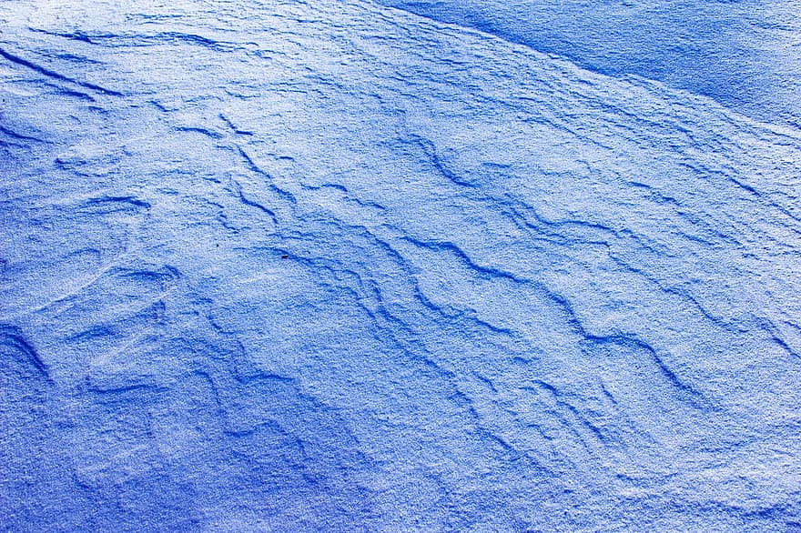 Dunes, Blue, Sea, Ice, Snow, Winter, Texture, Abstract, Nature, Cold, Water