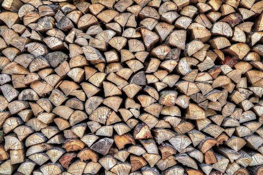 bois, des troncs d'arbres, bois de chauffage, bûcheron, Stock, Matériel, Contexte, structure, dépôt, Carburant naturel, réchauffer