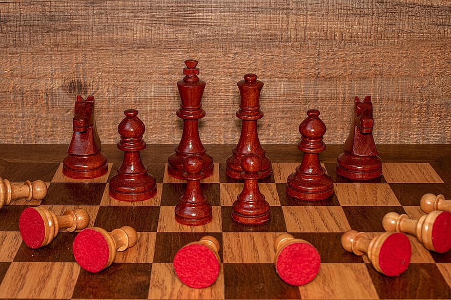 schaak, bordspel, spel, schaakbord, strategie