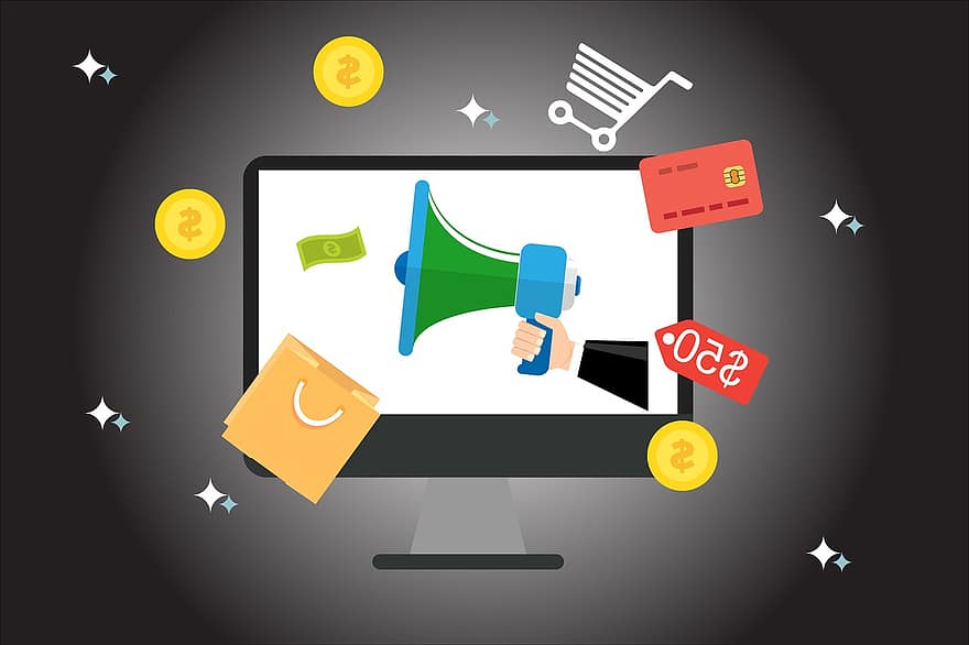 e-commerce, nakupování, online, Koupit, obchod, prodejna, nákup, web, platba, karta, platit