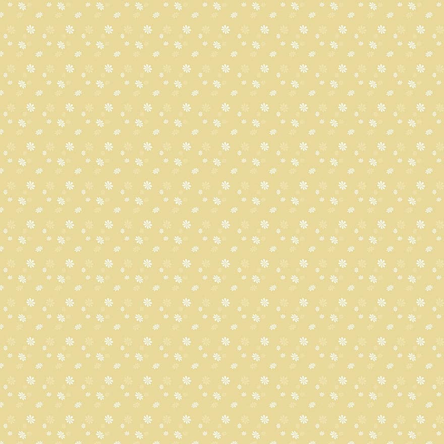 Floral Paper, Digital Floral, Beige Floral, Flower Paper, Yellow Flower, Yellow Paper