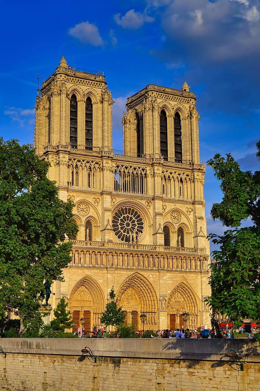 katedraali, kirkko, katolinen, uskonto, kristinusko, Pariisi