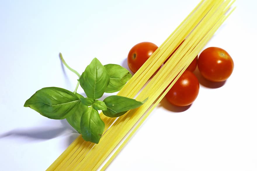 Noodles, Eat, Cook, Pasta, Tomatoes, Spaghetti, Basil, Italy