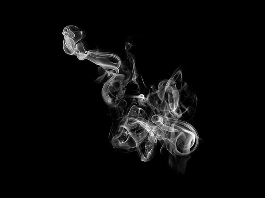 smēķēt, dūmu, tvaiks, vāra, tumsa, migla, noslēpumains, tangled, plīvurs, miglains