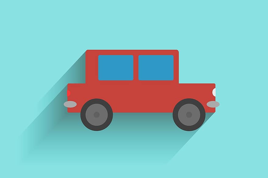 Auto, Flat, Icon, Illustration, Cars, Transport, Pictogram, Object, Silhouette, Force, Motor