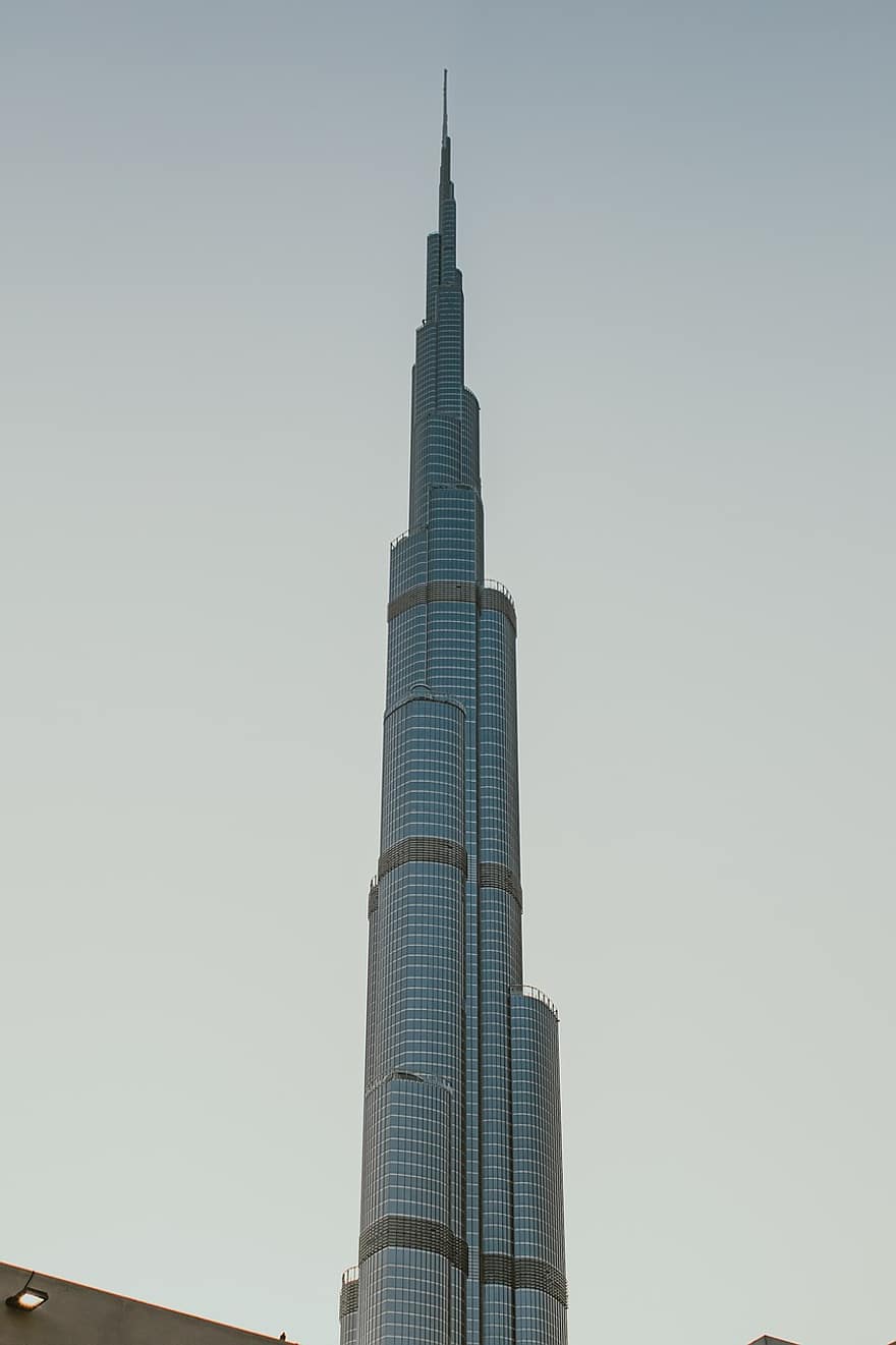 Urban, United Arab Emirates, Tower, Sightseeing, Hotel, Building, Downtown, Dubai, Famous, Burj Khalifa, Arab