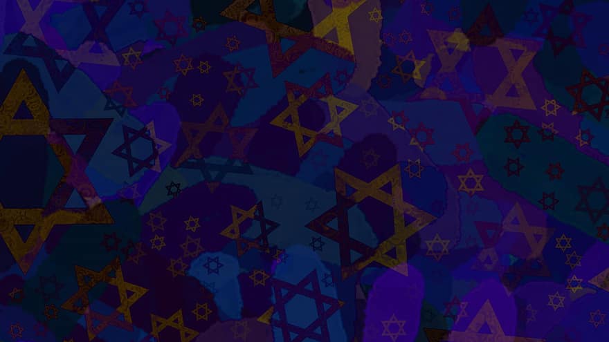 Star Of David, Pattern, Wallpaper, Seamless, Magen David, Judaism, Jewish Symbols, Religion, Hanukkah, Bat Mitzvah, Yom Hazikaron