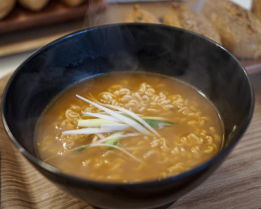 ramen, λαζάνια, πιάτο, φαγητό, στιγμιαία noodles, Κορεάτικο Ramen, γεύμα