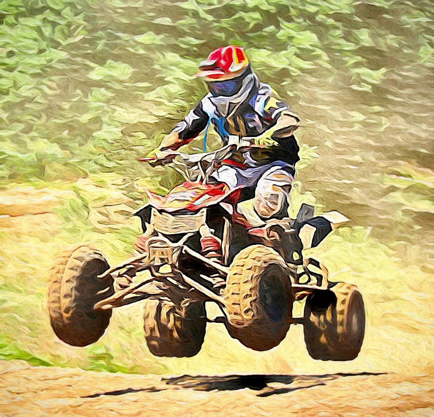 racing, sport-, quad, wedstrijd, motorfiets, snelheid, snel, actie, fiets, motocross, voertuig