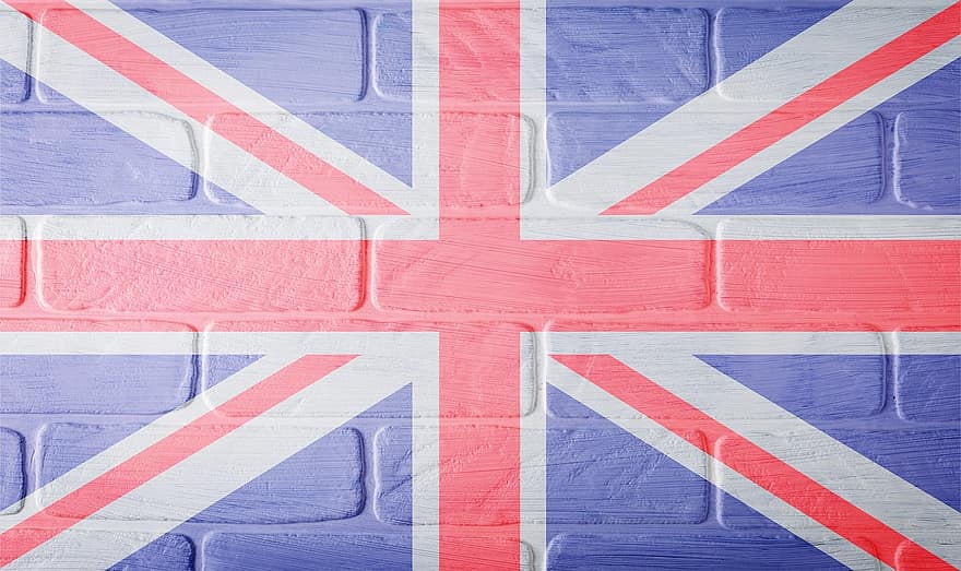 Union Jack, vlag, unie, vijzel, Brits, Brittannië, verenigd, koninkrijk, uk, Super goed, wit