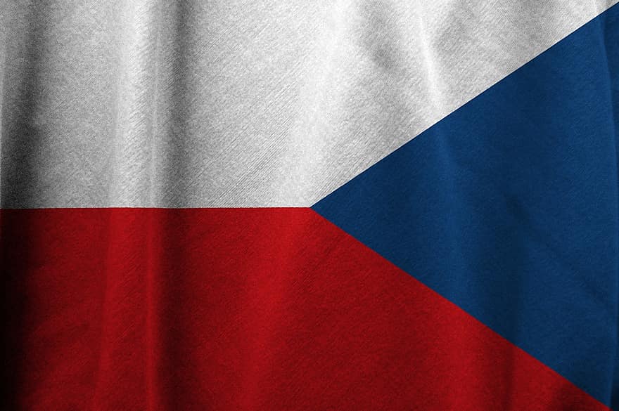 Tsjekkisk Republikk, flagg, land, nasjonal, tsjekkisk, Praha, symbol