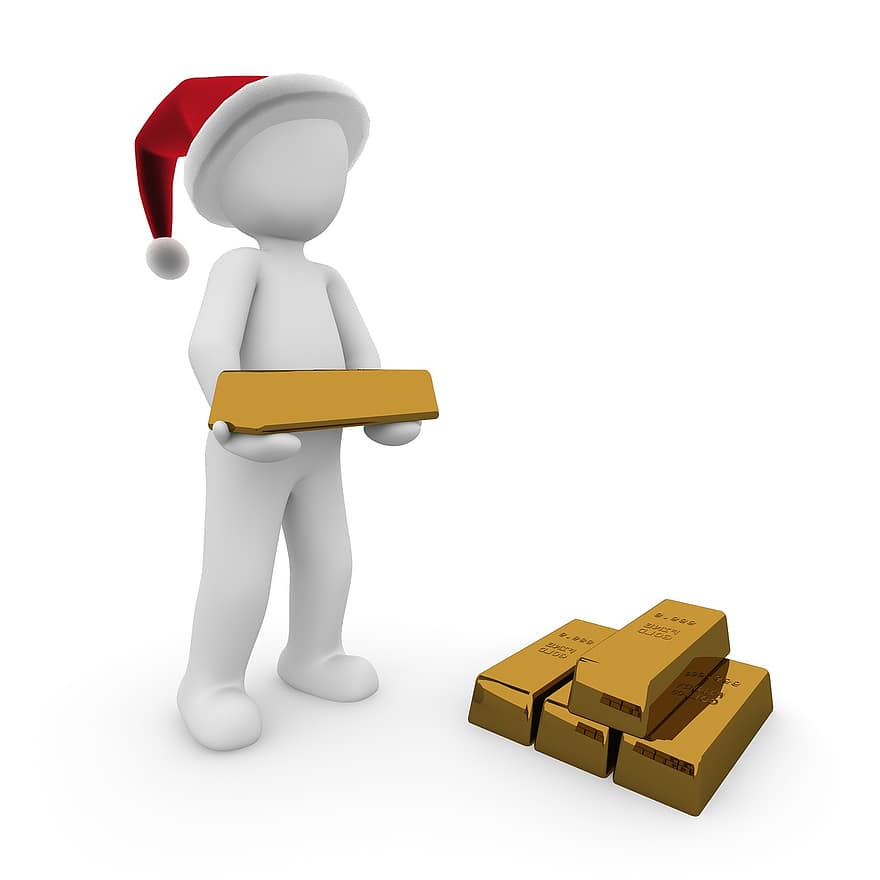 Christmas, Santa Claus, Imp, Nicholas, Advent, Gifts, Figure, Man, Gift, Surprise, Celebration
