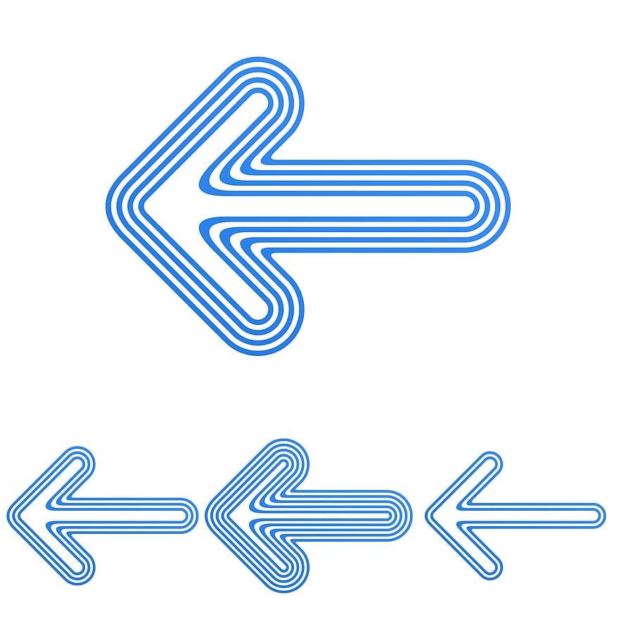 freccia, destra, logo, Il prossimo, icona, direzione, loghi, blu, attività commerciale, pulsante, concetto