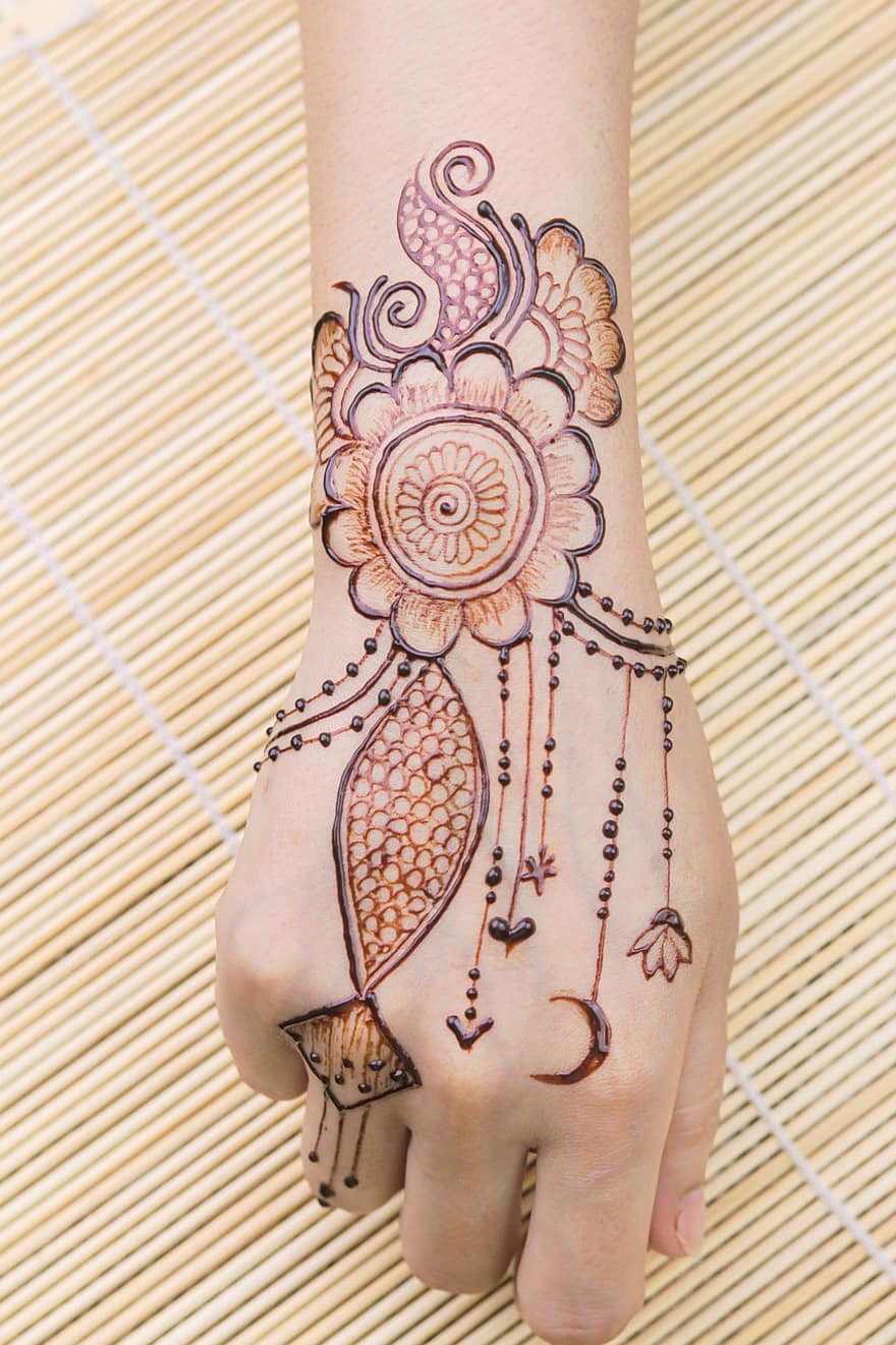 Менди, хна, рука, Изобразительное искусство, боди-арт, боди арт, татуировка хной, тату, индийский, индийская невеста, индийская культура