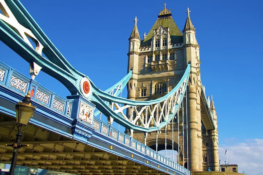 جسر البرج ، هندسة معمارية ، لندن ، معلم معروف ، إنكلترا
