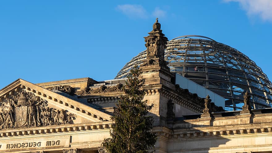 Bundestag, arhitectură, Berlin, oraș