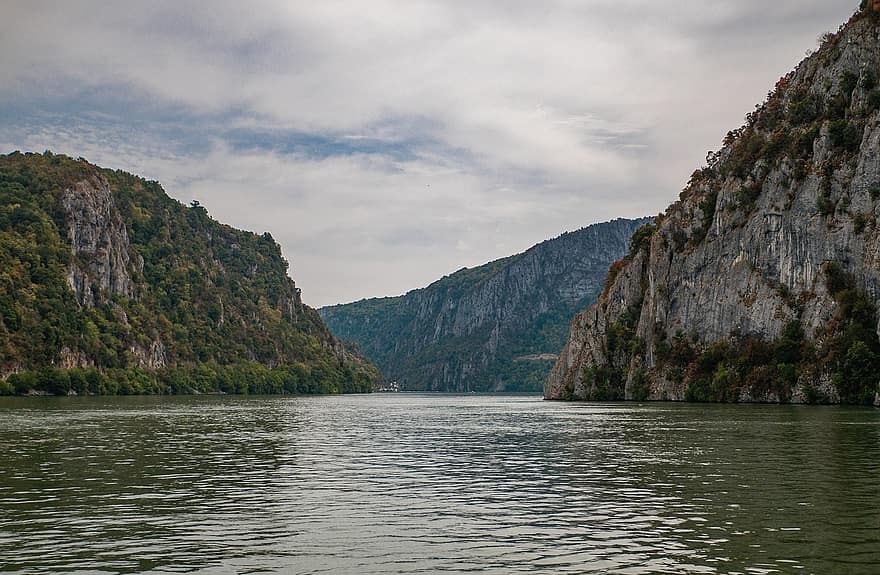 flod, donau, Donau-floden, natur
