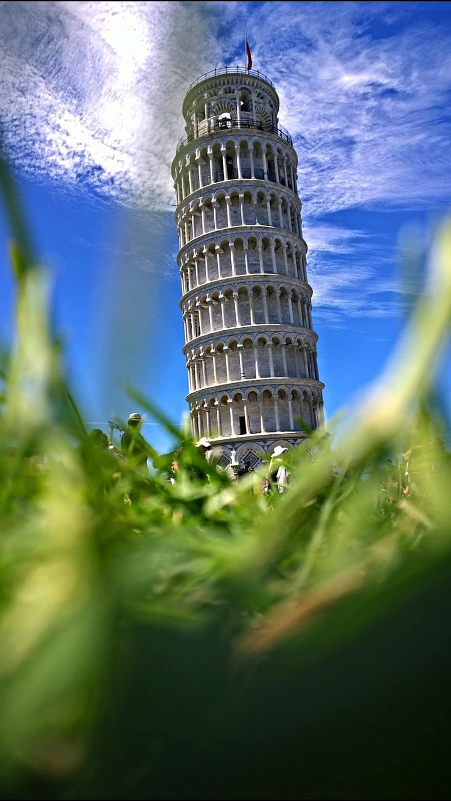 torony, hajló, Pisa, tájékozódási pont, épület, utazás, idegenforgalom, emlékmű, Európa, templom, történelem