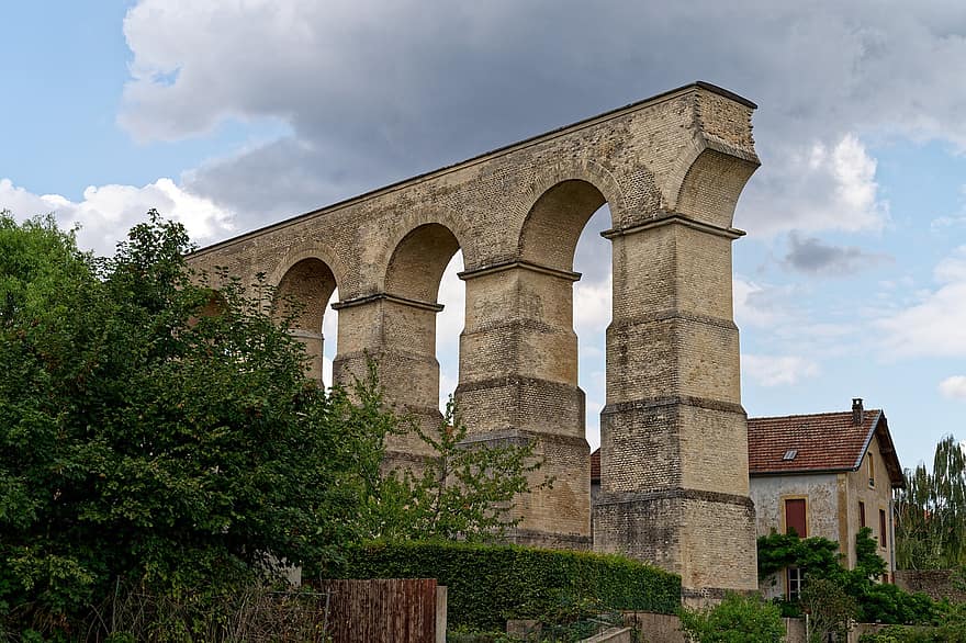 арки, акведукт, архитектура, историческо място, структура