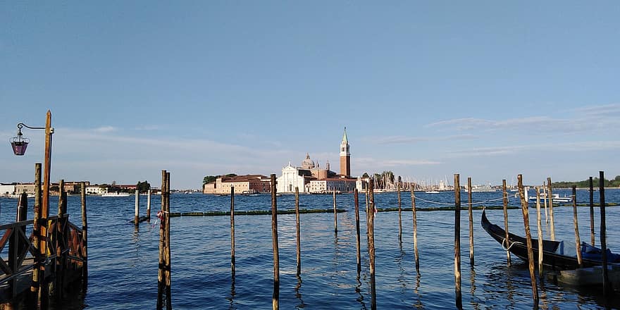 Италия, отличный канал, Венеция, Европа, путешествовать