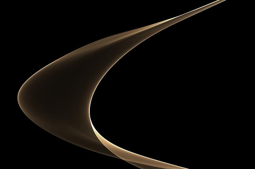Abstract, Curve, Gold, Design, Background, Presentation, Black, Abstract Pattern, Art, Artwork, Lines