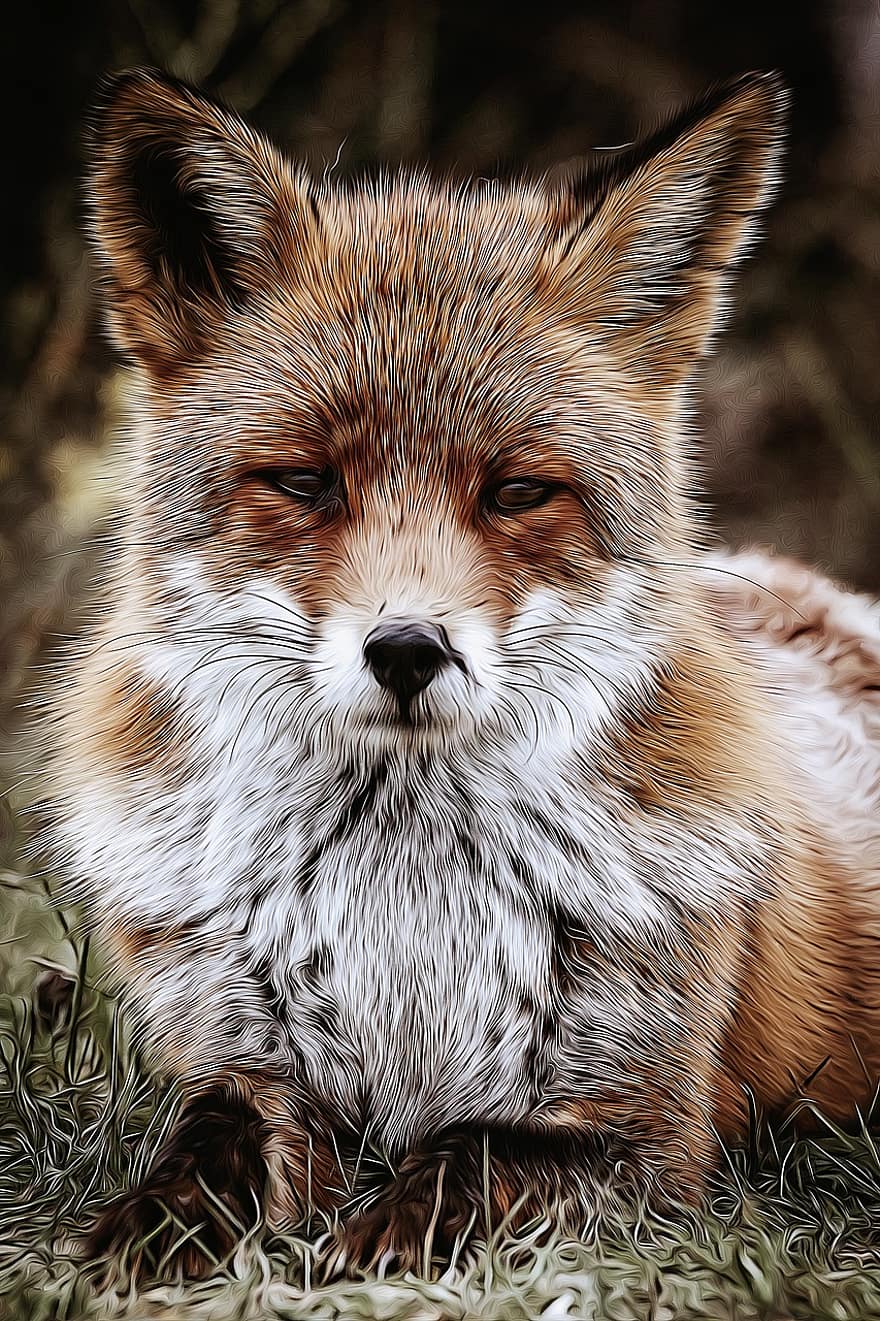Red, Fox, Nature, Wildlife, Mammal, Animal, Predator, Carnivore, Outdoors, Hunter, Portrait