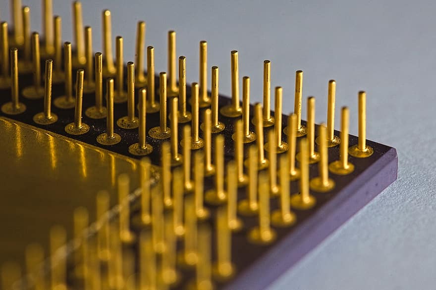 Microchip, Chip, Processor, Integrated, Electronics, Computer Technology, Technology