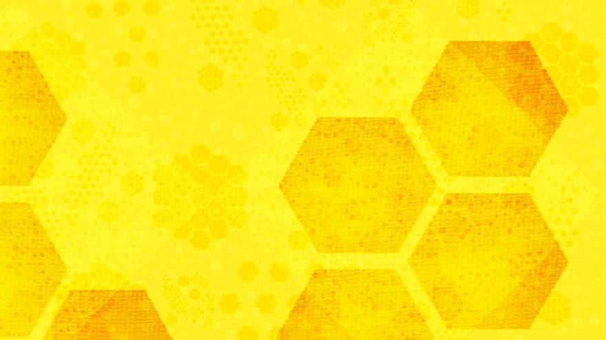 hexagon, fagure de miere, galben, însemnări, scrapbooking, decor, artă, opera de arta, artistic, abstract, abstracție