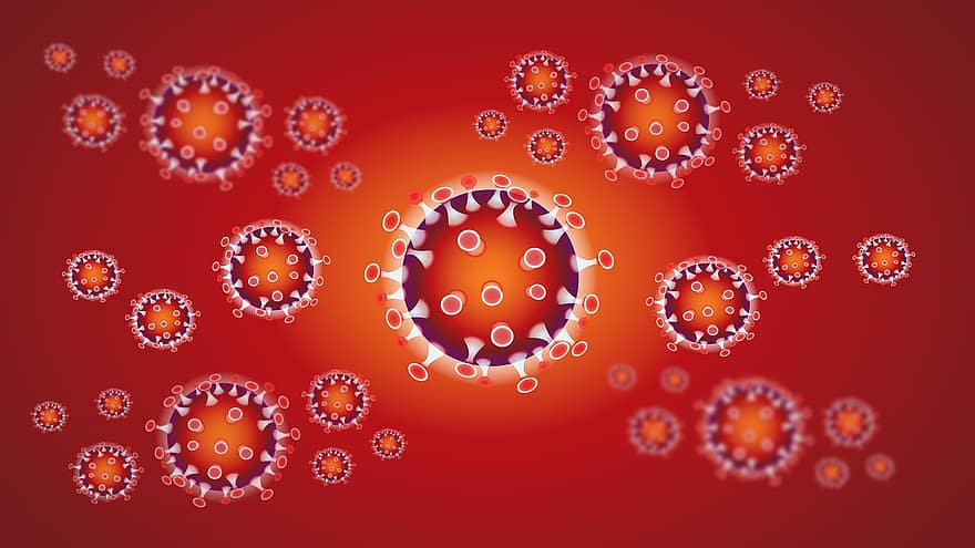 Coronavirus, Symbol, Corona, Virus, Pandemie, Epidemie, Krankheit, Infektion, Covid-19, Wuhan, Immunsystem
