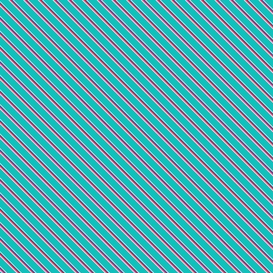 Turquoise, Diagonal, Stripes, Background, Scrapbook, Lines