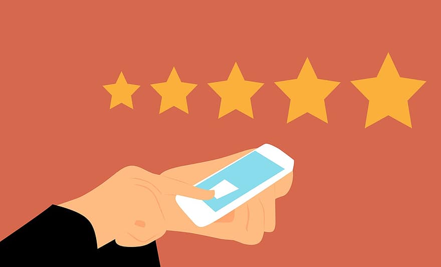 Rating, Phone, Customer, Mobile, Feedback, Star, Satisfaction, Stars, Five, Review, Choice