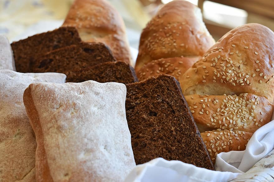 bánh mì, cái rổ, giỏ bánh mì, mới ra lò, bánh nướng, bột, ngon, nướng, mexico, tự làm