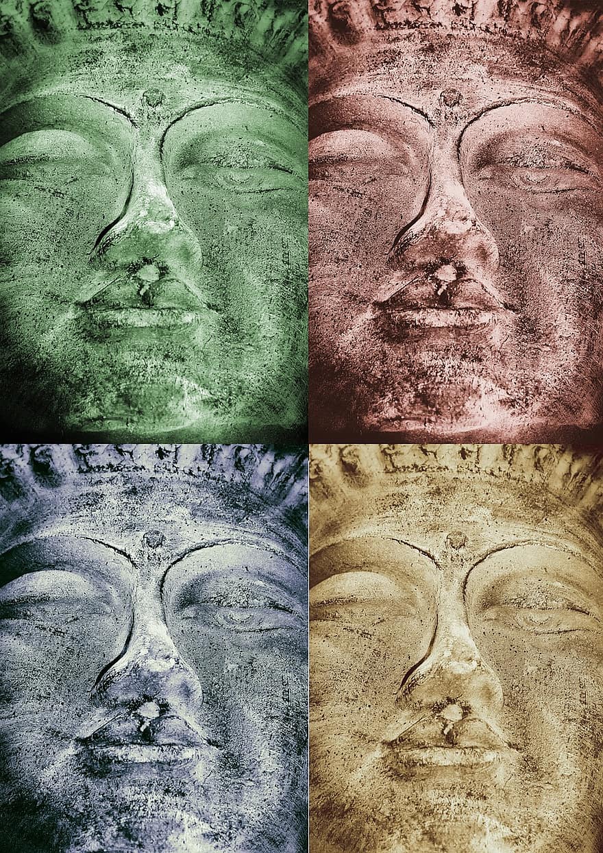 Buda, din, inanmak, Budizm, taş figürü, meditasyon, Asya, manevi, Zen, armoni, keşiş