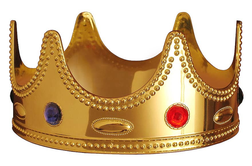 corona, rei, poder, unit, groc