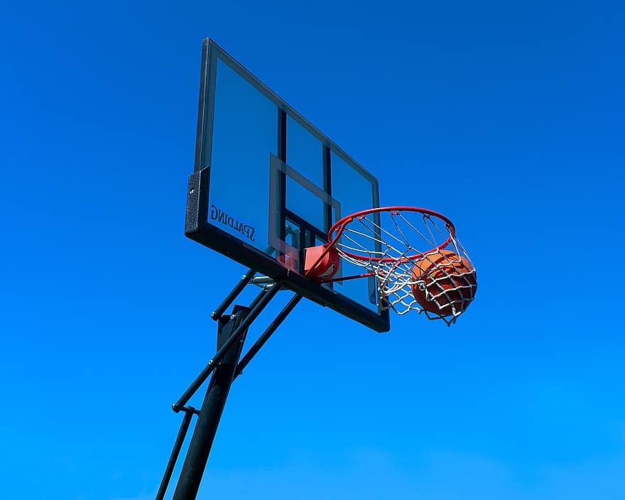 Basketball, sport, zdatnost, míč, skóre
