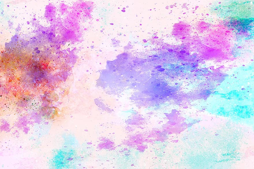 Background, Art, Abstract, Watercolor, Vintage, Colorful, Artistic, Background Image, T-shirt, Design, Texture