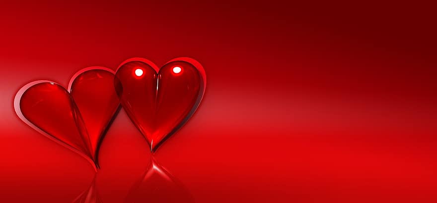 Herzen, Valentinstag, Liebe, romantisch