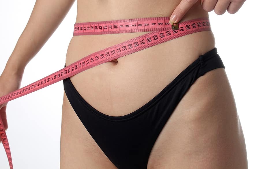 žena, ztráta váhy, hmotnost, ztráta, tenký, zdatnost, dívka, pás, Tlustý, zdravý, velikost