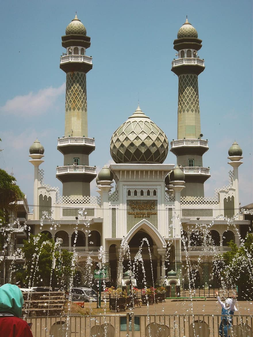 мечеть, поклонение, ислам, мусульманка, религия, молиться, рамадан, шейх, башня, небо, город