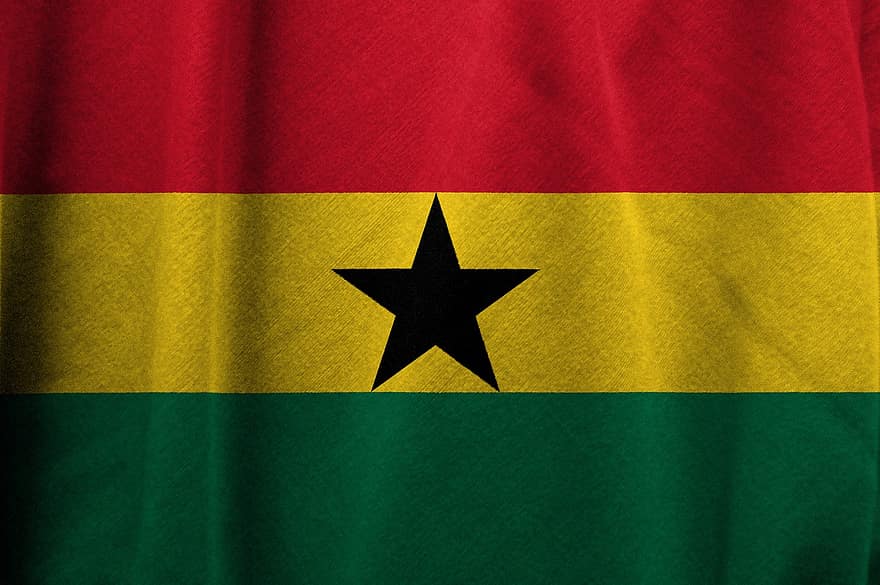 Ghana, drapeau, pays, symbole, nation, patriotisme, nationale, patriotique, bannière, nationalité