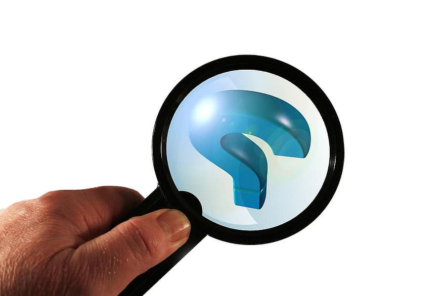 Magnifying Glass, Question Mark, Globe, World, Continents, Magnification, Search, Watch, Increase, Glass, Question