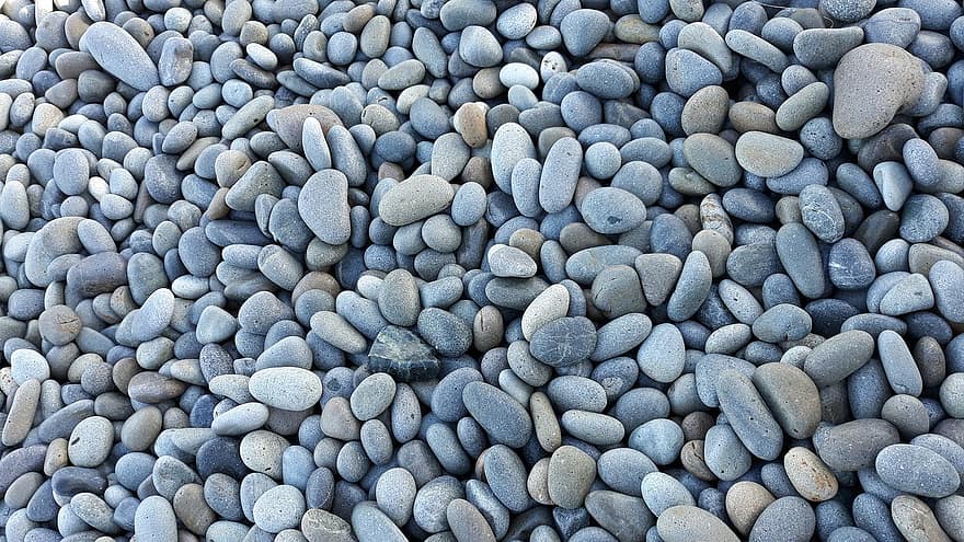 Pebble, Stones, Rocks, Shore, stone, close-up, backgrounds, rock, heap, smooth, pattern