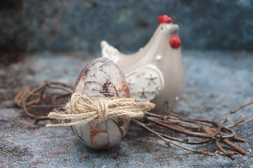 Великден, Великденско яйце, яйца, цветен, eastercollection, пиле, храна, гнездо, сладък, украса