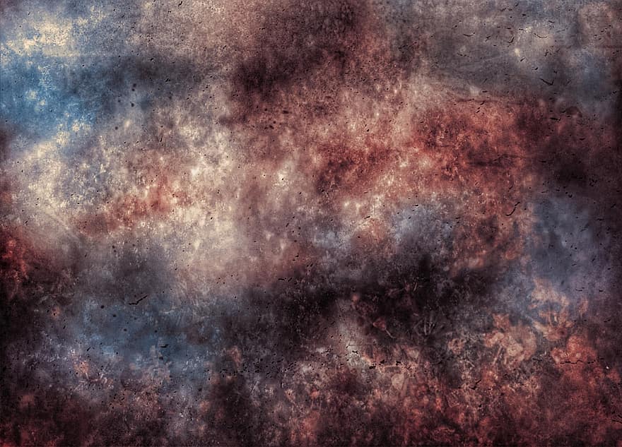Background, Abstract, Grunge, Stains, Glow, Earth Tones, Scratches, Dark, Structure, Colorful, Surreal